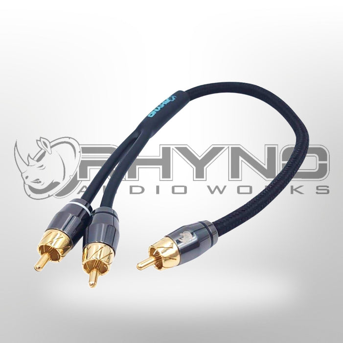 RHYNO 9000 Series Braided RCA Cables (Matte Black) NEW WINTER 2024