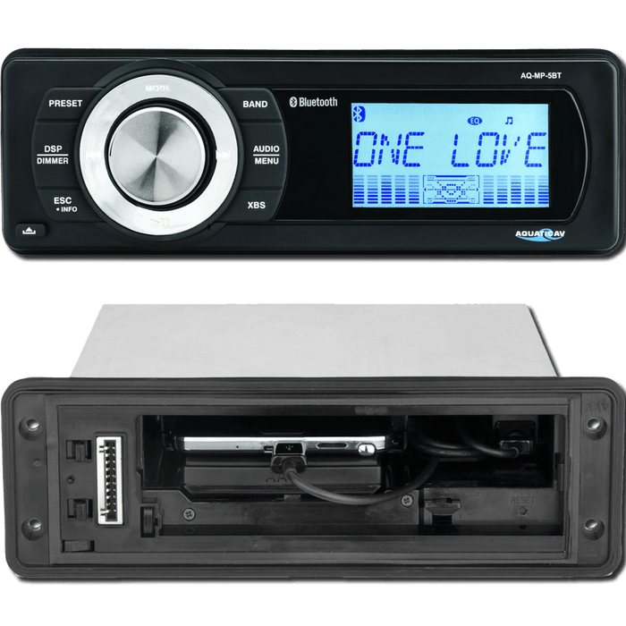 AQUATIC AV - 1998-2013 HARLEY RADIO (MP-5BTH)