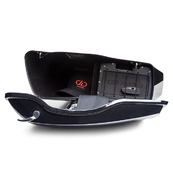 DD AUDIO HD8-SBK (HARLEY BAG ENCLOSURES) 2014+