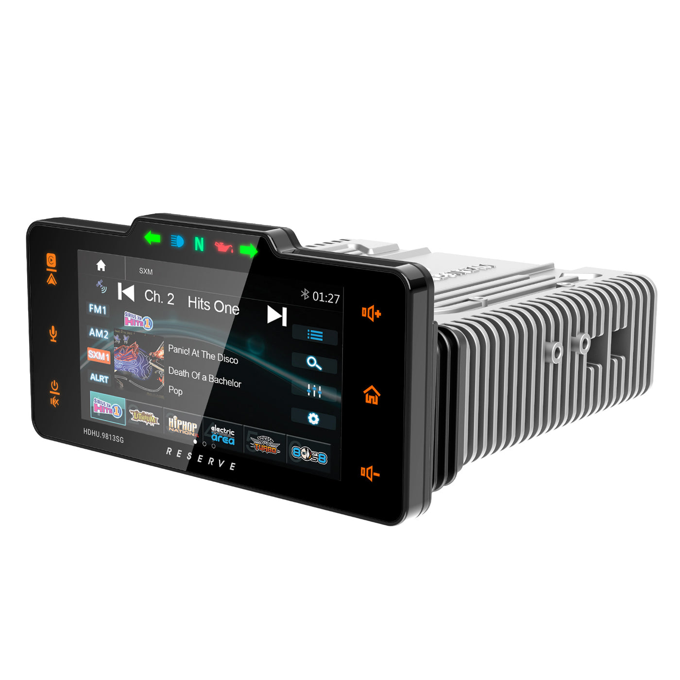 SOUNDSTREAM RESERVE HDHU.9813SG (Plug and Play) STREETGLIDE (Discontin ...