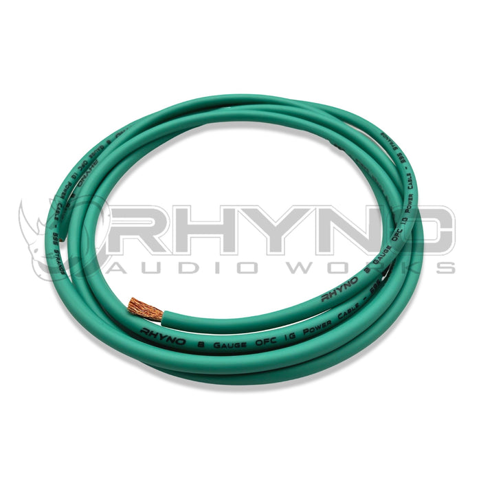 RHYNO 99 Series 8-Gauge OFC Power Cable [By the Foot]