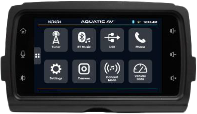 AQUATIC AV HR400 (HARLEY DAVIDSON 2014-2023 HEADUNIT)