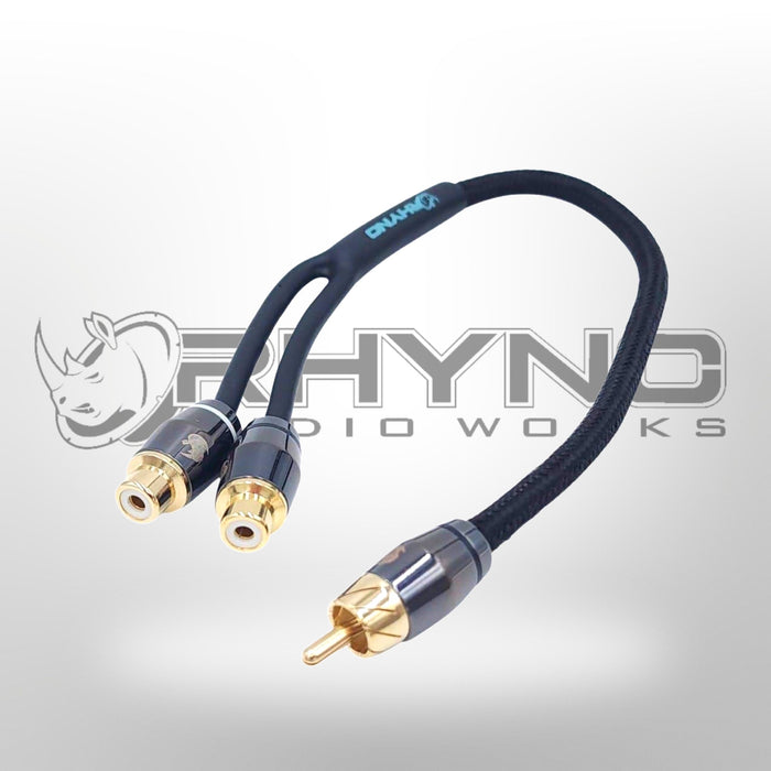 RHYNO 9000 Series Braided RCA Cables (Matte Black) NEW WINTER 2024