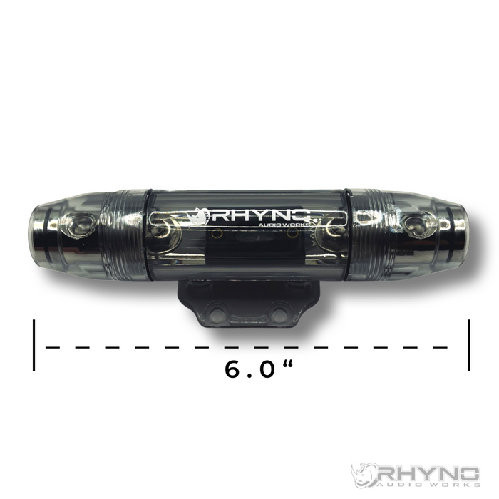 RHYNO 1/0 Gauge ANL Barrel Style Fuse Holder