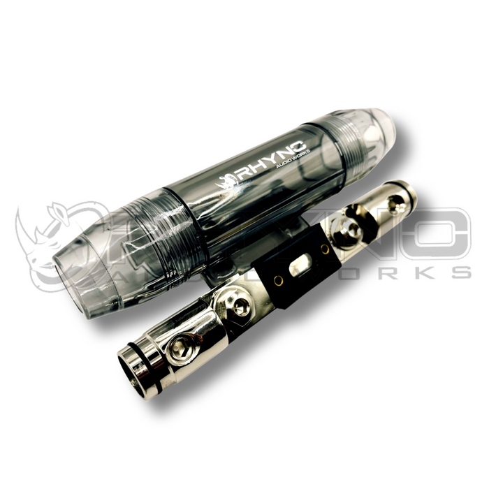 RHYNO 1/0 Gauge ANL Barrel Style Fuse Holder