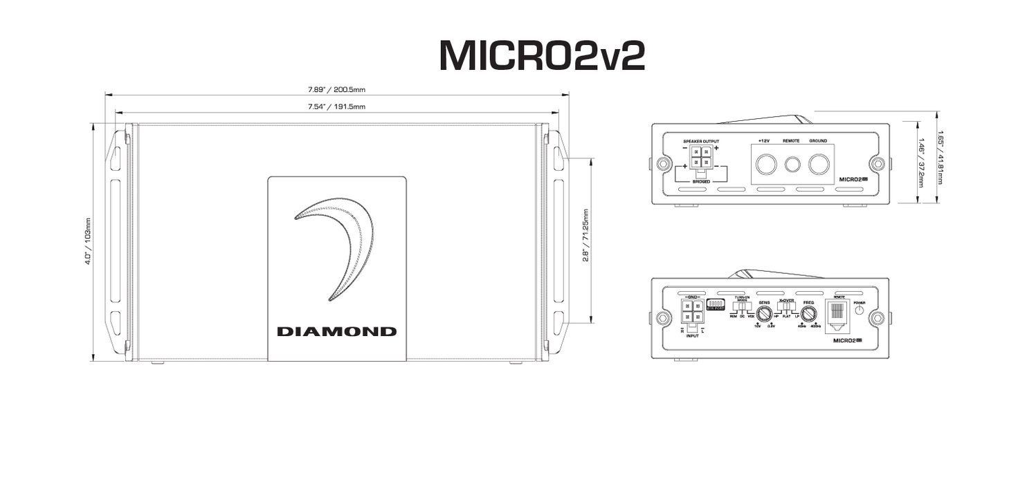 DIAMOND MICRO2V2 (2-Channel)