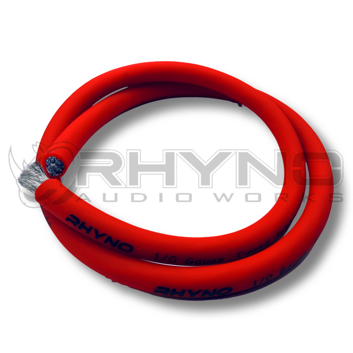 RHYNO 73 Series 1/0 Gauge TCCA Power Cable [BY THE FOOT]